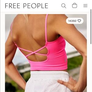 Free People Strappy Back Tighten Up Tank